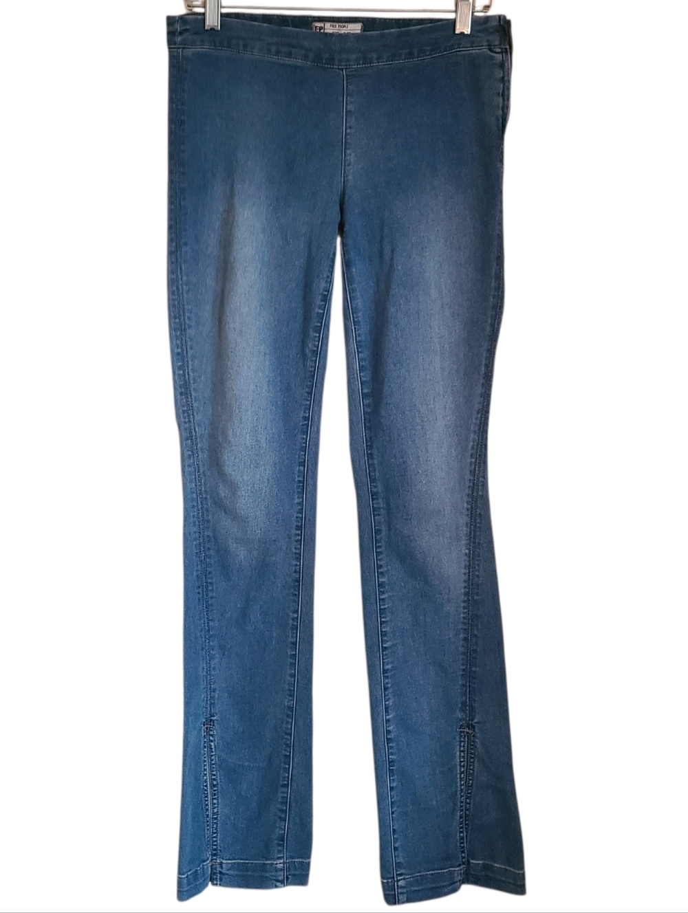 free people split cuff jeans size 27 long inseam